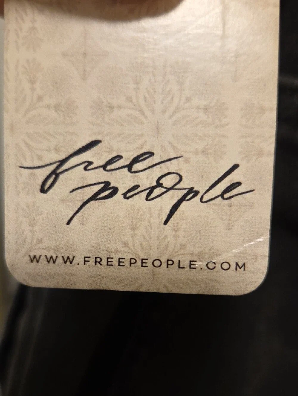 Free People Black Silverton Pull On Barrel Jeans